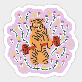 Can Do Tiger Sticker